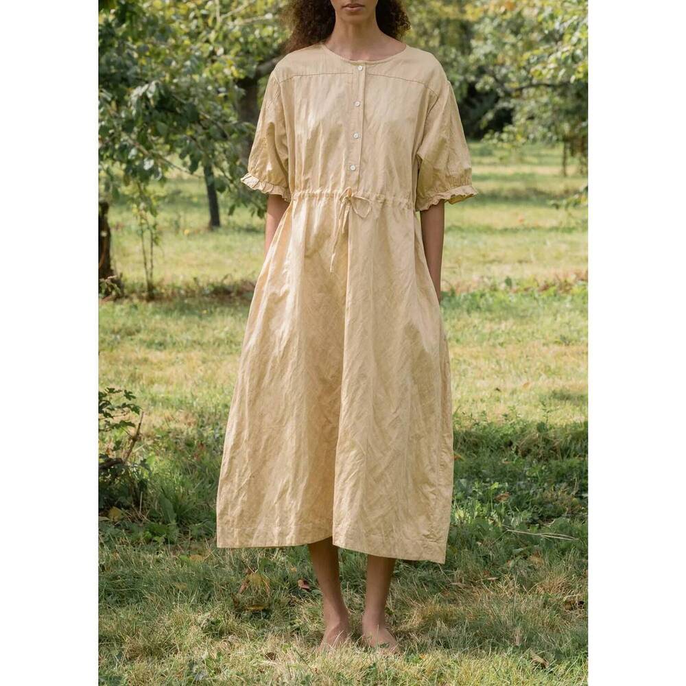 NEW SULA women's yoke midi dress in biscotti